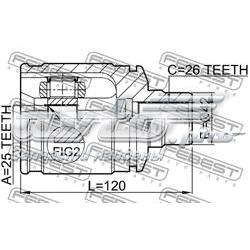 Comprar 0511GDRH Febest Junta homocinética interna delantera derecha