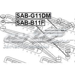 SAB-G11DM Febest silentblock, soporte de diferencial, eje trasero, trasero