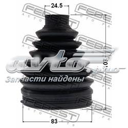 Fuelle semieje delantero exterior Febest 0517PBK