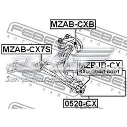 Silentblock suspension Febest MZABCX7S