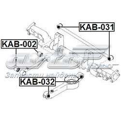 Silentblock de brazo transversal de suspensión trasera Febest KAB031 precio, desde 9,05 EUR