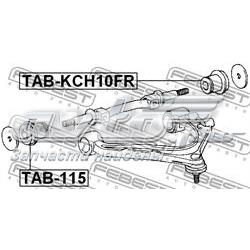 TABKCH10FR Febest silentblock de suspensión delantero inferior