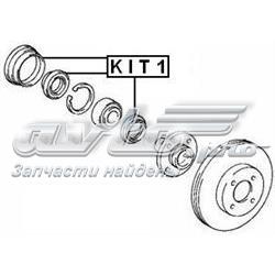 KIT1 Febest Retén de cubo de rueda delantero
