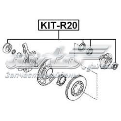 Rodamiento de rueda delantero Febest KITR20