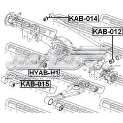 Suspensión, brazo oscilante, eje trasero, superior 552254H100 Hyundai/Kia