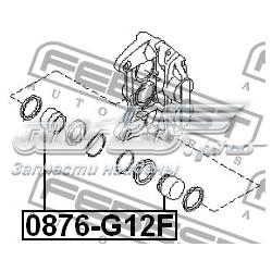 Émbolo, pinza del freno delantera 0876G12F Febest