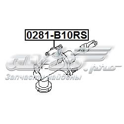 0281B10RS Febest Cilindro maestro de clutch