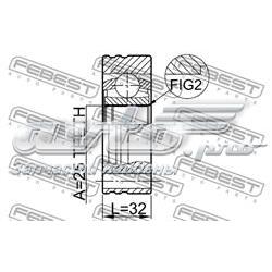 Árbol de transmisión trasero 1911E34 Febest