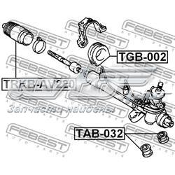 Buje de fijación de la cremallera de dirección 4551705030 Toyota