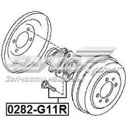 Comprar 0282G11R Febest Cubo de rueda, Eje trasero