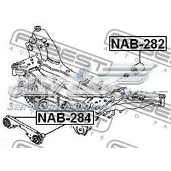 Suspensión, cuerpo del eje trasero NAB282 Febest