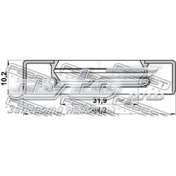 Comprar 95GDS34441010X Febest Retén del semieje delantero