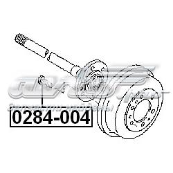 Perno de cubo 0284004 Febest