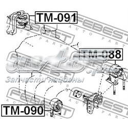 TM091 Febest soporte de motor derecho