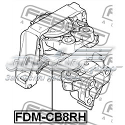 Soporte de motor derecho FDMCB8RH Febest