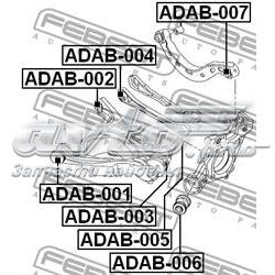 Comprar ADAB002 Febest Buje del brazo inferior trasero
