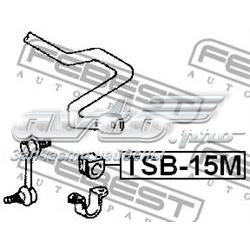 Casquillo de barra estabilizadora delantera TSB15M Febest