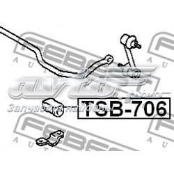 Casquillo de barra estabilizadora trasera TSB706 Febest