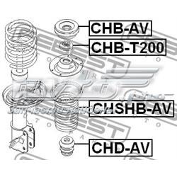 Rodamiento amortiguador delantero CHBT200 Febest