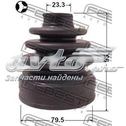 Fuelle de semieje delantero interior 0415CU20 Febest
