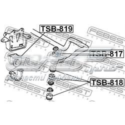 Casquillo del soporte de barra estabilizadora delantera TSB818 Febest