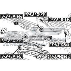 Buje del brazo inferior trasero Febest BZAB026 precio, desde 10,75 EUR