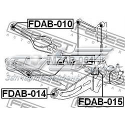 FDAB-010 Febest suspensión, barra transversal trasera, interior