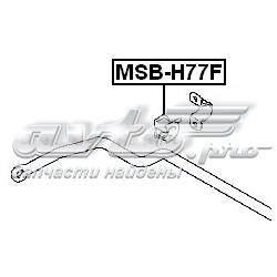 MSBH77F Febest Buje de barra estabilizadora delantera