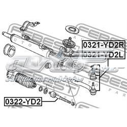 Rótula barra de acoplamiento exterior Acura MDX 2 YD2