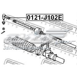 0121-J102E Febest rótula barra de acoplamiento exterior