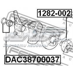 DAC38700037 Febest cojinete de rueda delantero