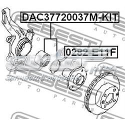 Rodamiento de rueda delantero Febest DAC37720037MKIT