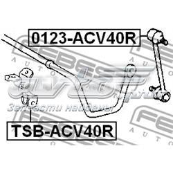 Soporte, estabilizador eje trasero Febest TSBACV40R