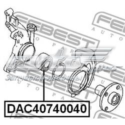 DAC40740040 Febest cojinete de rueda trasero