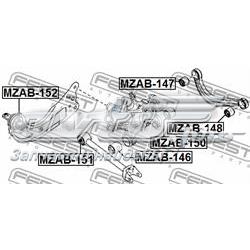 Buje delantero del brazo longitudinal trasero Febest MZAB152 precio, desde 27,32 EUR