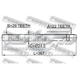 Comprar 510842 General Motors Semieje delantero izquierdo