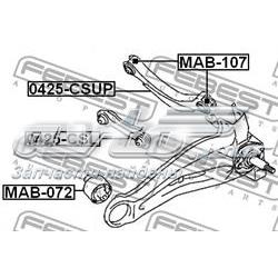 Brazo superior de suspensión trasera izquierdo/derecho 0425CSUP Febest