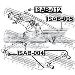 ISAB012 Febest silentblock para barra panhard trasera