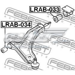 LRAB033 Febest silentblock de suspensión delantero inferior