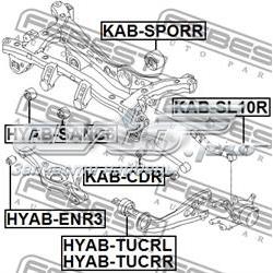 KABSL10R Febest Silentblock de brazo transversal de suspensión trasera