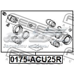 Juego de reparación, pinza de freno trasero 0175ACU25R Febest