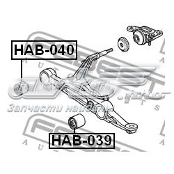 Silentblock del brazo de suspensión HAB040 Febest