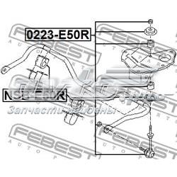 Casquillo del soporte de barra estabilizadora delantera 0223E50R Febest