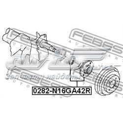 Cubo de rueda trasero 0282N16GA42R Febest