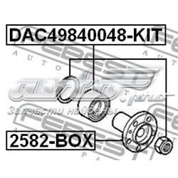2582BOX Febest Cubo delantero