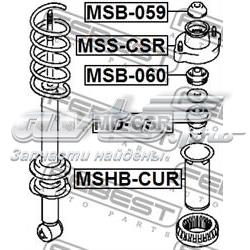 MR519011 Mitsubishi almohadilla de tope, suspensión trasera