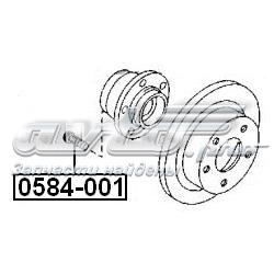 Perno de cubo 0584001 Febest