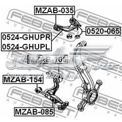 Silentblock suspension Febest MZAB105