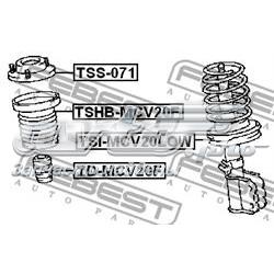 TSS071 Febest soporte amortiguador delantero