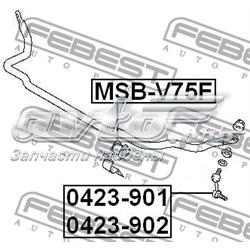 MSB-V75F Febest casquillo de barra estabilizadora delantera